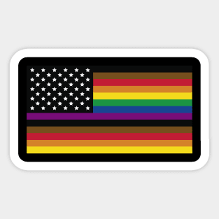 u s lgbt Sticker